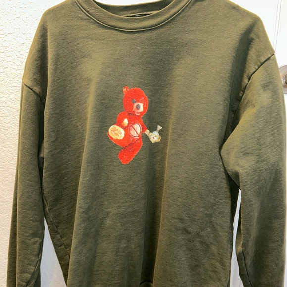 TRAVIS SCOTT ASTROWORLD TOUR Skipping Bear Crewneck - Picture 2 of 3